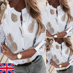 Long Sleeve V Neck Shirt