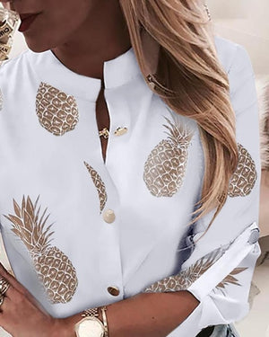 Long Sleeve V Neck Shirt