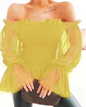 Sexy Off Shoulder Blouse for women