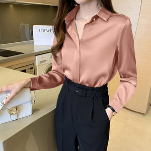 Silk classy lady Shirt