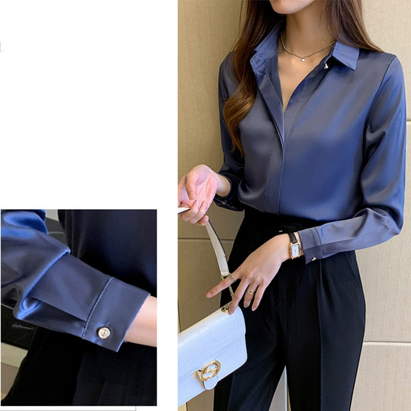 Silk classy lady Shirt