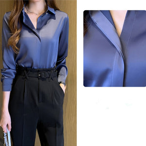 Silk classy lady Shirt