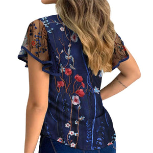 Sexy Women Ruffle Sleeve
