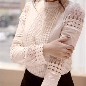 Women Slim Bottoming Long-sleeved  Shirt