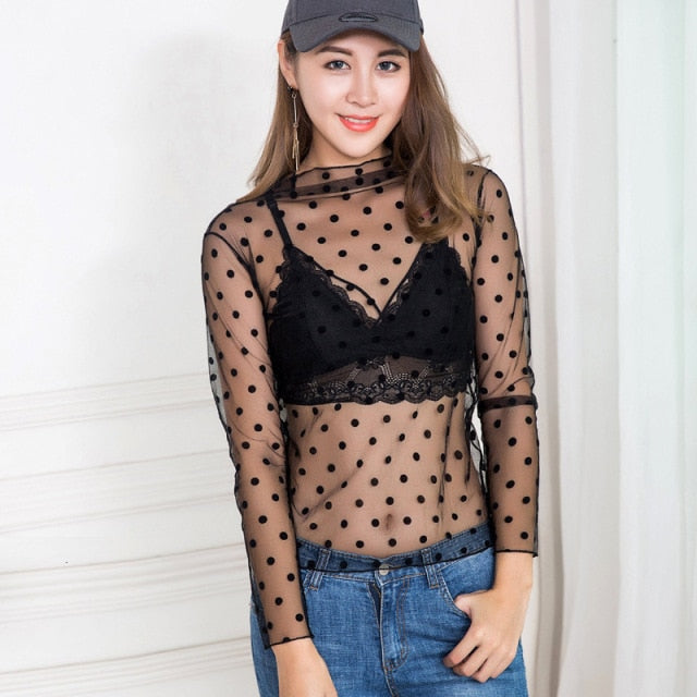 Women Tops see through