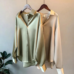 Womens  Silk Shirt