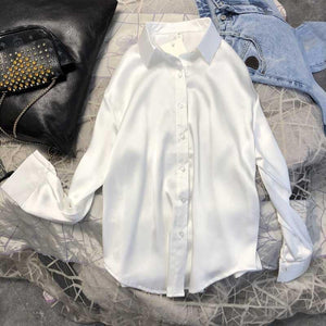 Womens  Silk Shirt
