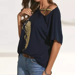 Off Shoulder Casual Shirt