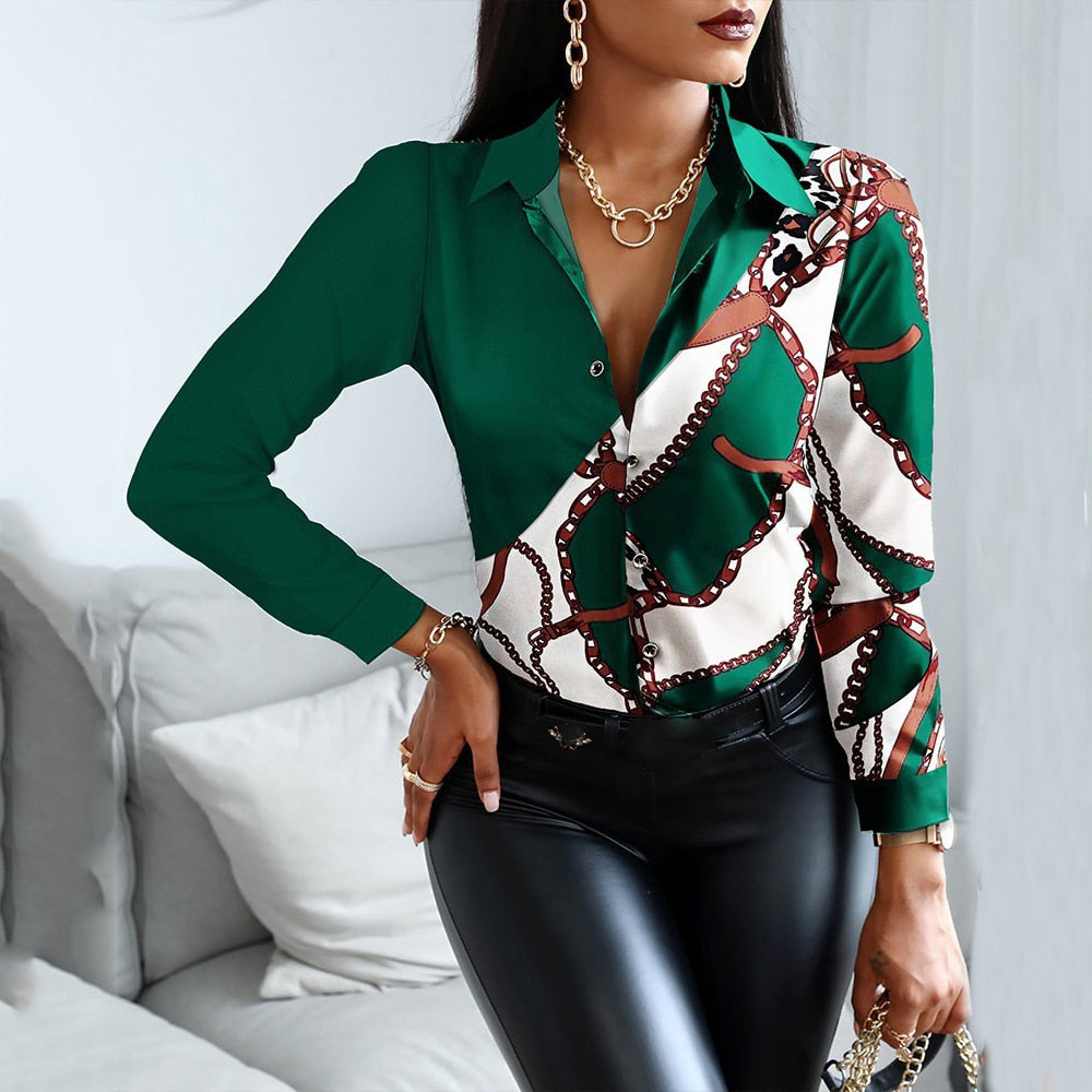Woman Casual Long Sleeve Shirt