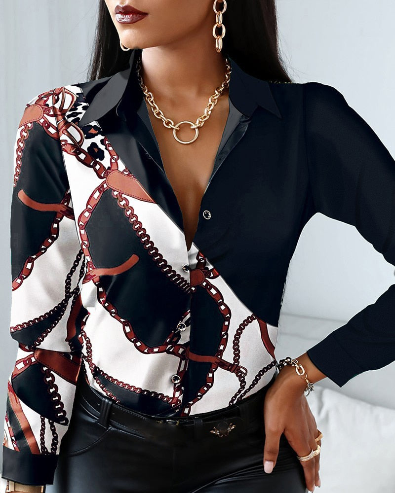 Woman Casual Long Sleeve Shirt