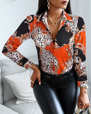 Woman Casual Long Sleeve Shirt
