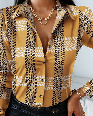 Woman Casual Long Sleeve Shirt