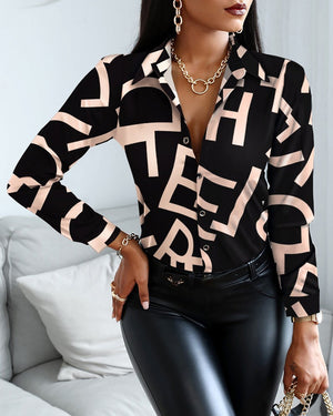 Woman Casual Long Sleeve Shirt