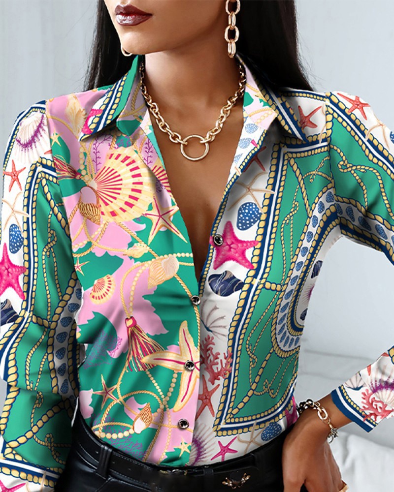 Woman Casual Long Sleeve Shirt