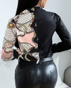 Woman Casual Long Sleeve Shirt