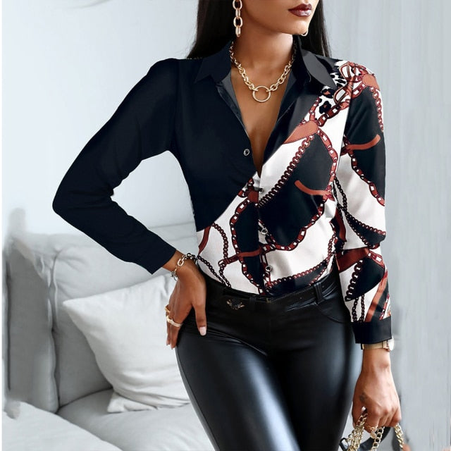 Woman Casual Long Sleeve Shirt