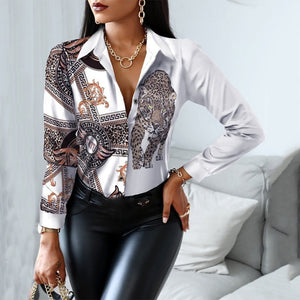Woman Casual Long Sleeve Shirt