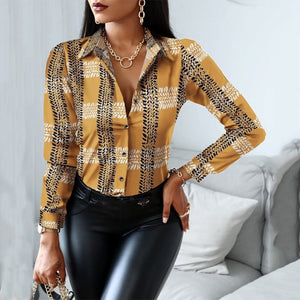 Woman Casual Long Sleeve Shirt