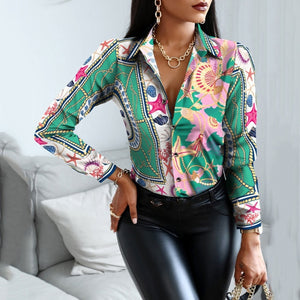 Woman Casual Long Sleeve Shirt