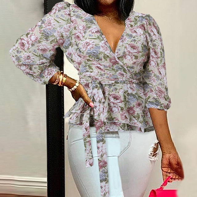 Elegant Women Tunic Shirt
