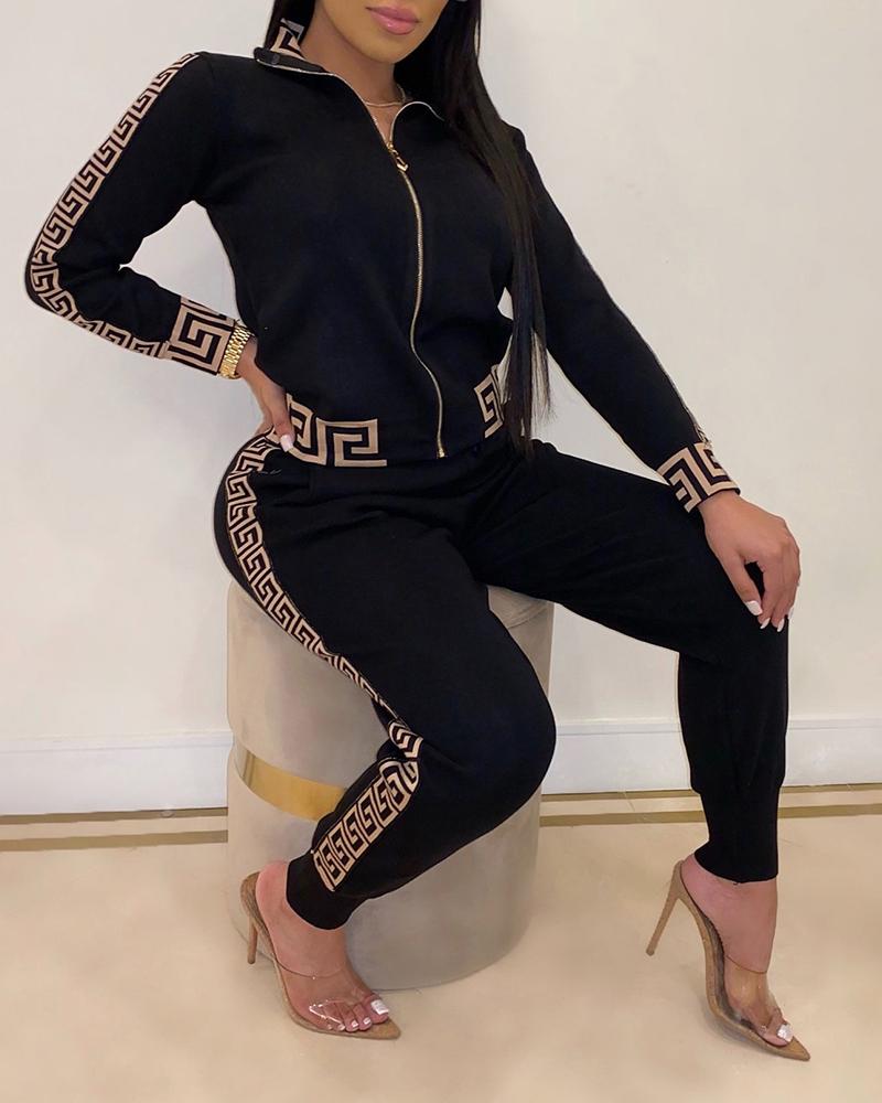 Tracksuits Women Two-Pieces Suit