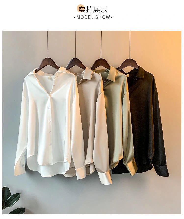 Womens  Silk Shirt