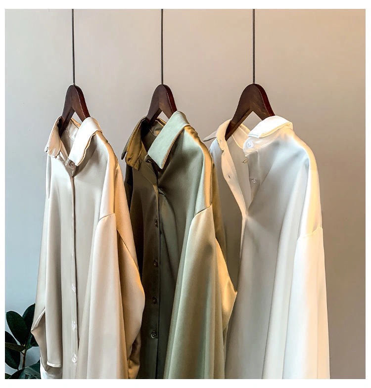 Womens  Silk Shirt