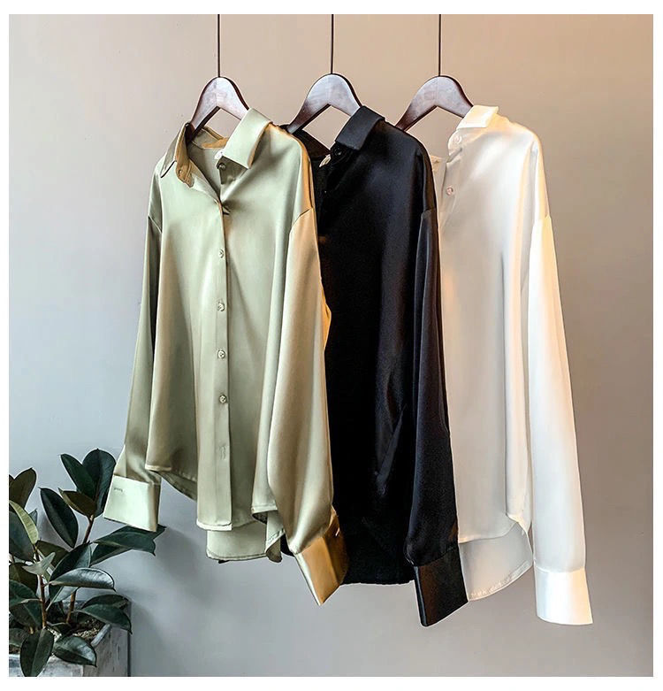 Womens  Silk Shirt