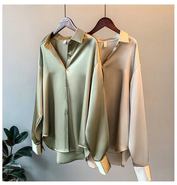 Womens  Silk Shirt