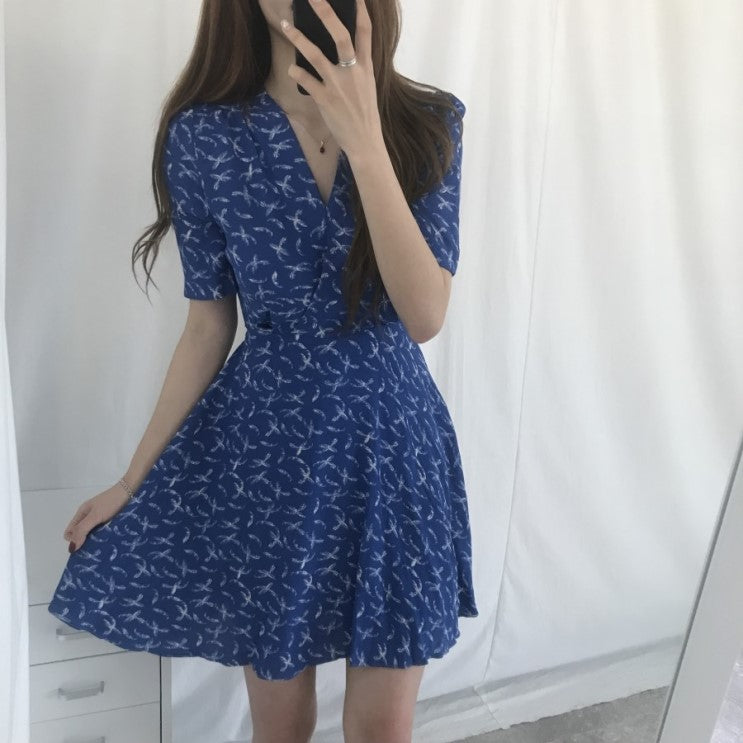 Summer Short Sleeve ,short  Dress