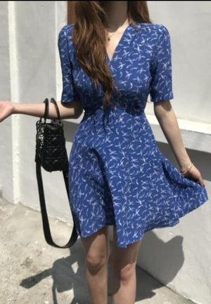 Summer Short Sleeve ,short  Dress