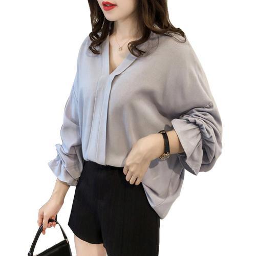 Women Loose Long Sleeve Shirt