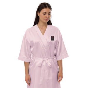 Satin robe