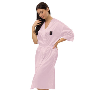 Satin robe